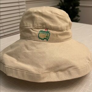 Masters Golf Tournament Wide Brim Hat with Logo